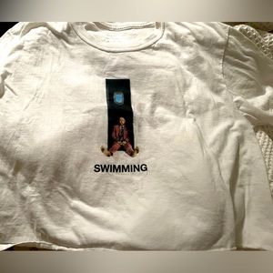 Mac Miller Swimming Crop Tee